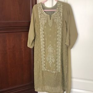 Brand new chiffon dress/ kurta